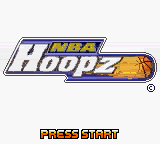 NBA Hoopz (USA) Title Screen